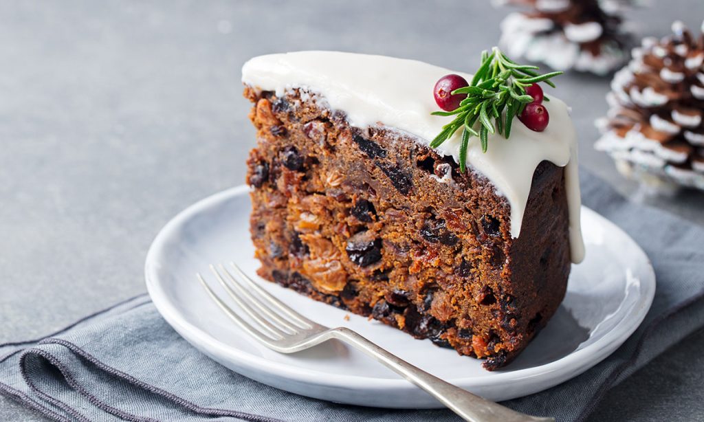 Christmas Cake Slice T