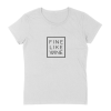 Fine Like Wine Women's Fitted Tshirt - Image 2