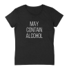 May Contain Alcohol Women's Fitted Tshirt