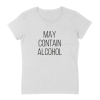 May Contain Alcohol Women's Fitted Tshirt - Image 2